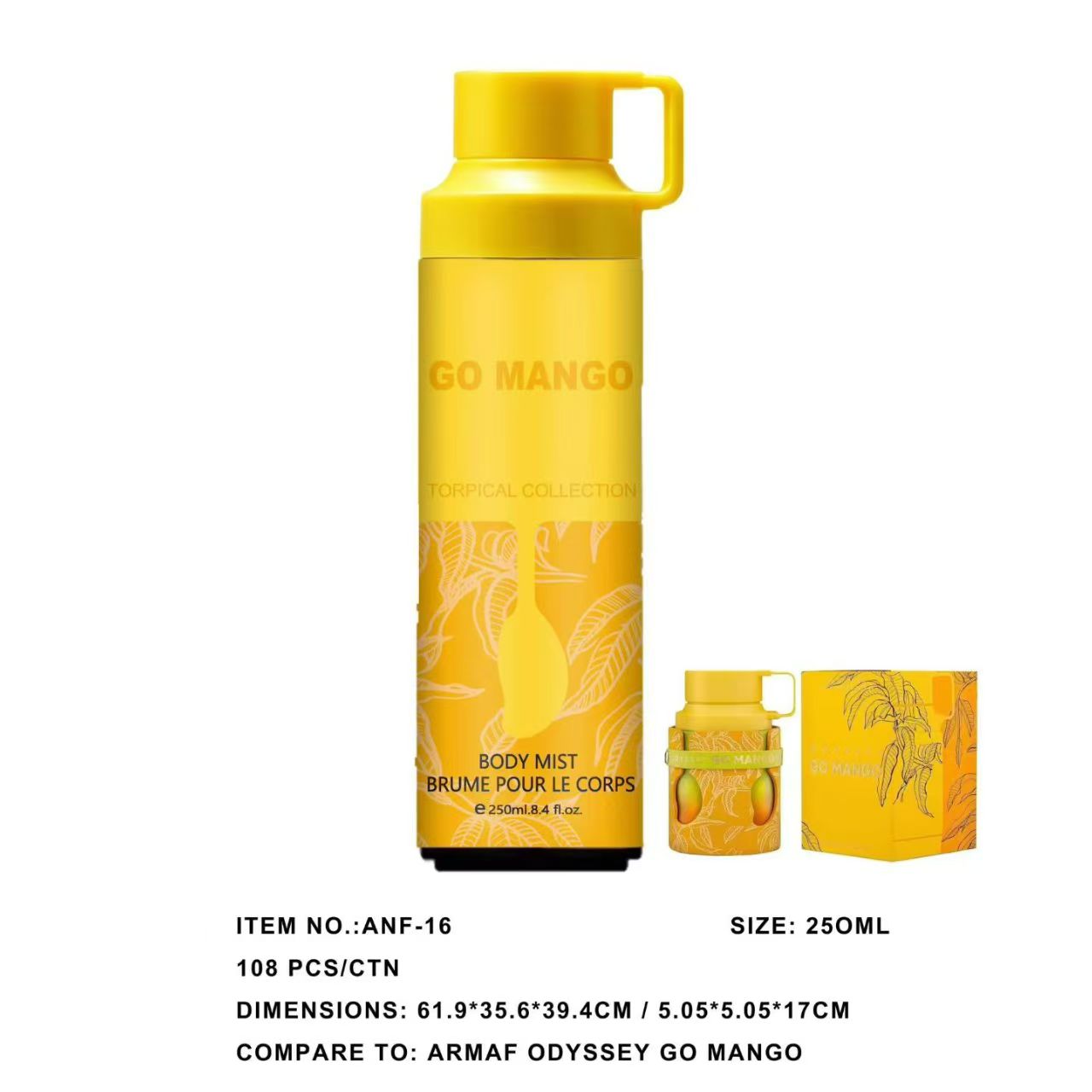 Go Mango Tropical Collection scent reference